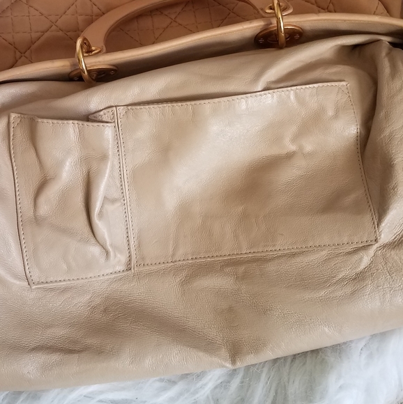 Christian Dior Extra large Lambskin Two way bag - Picture 7 of 16